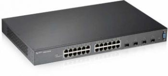 Коммутатор Zyxel XGS2210-28 XGS2210-28-EU0101F 24G 4SFP+ управляемый от магазина РЭССИ