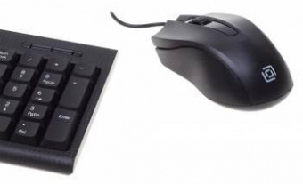 Клавиатура + мышь Оклик 620M клав:черный мышь:черный USB от магазина РЭССИ