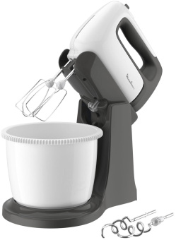 Миксер стационарный Moulinex HM464110 500Вт белый/черный от магазина РЭССИ