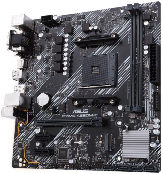 Материнская плата Asus PRIME A520M-E Soc-AM4 AMD A520 2xDDR4 mATX AC`97 8ch(7.1) GbLAN RAID+VGA+DVI+HDMI от магазина РЭССИ