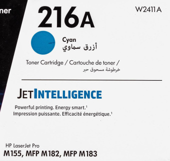 Картридж лазерный HP 216A W2411A голубой (850стр.) для HP MFP M182/ M183 от магазина РЭССИ