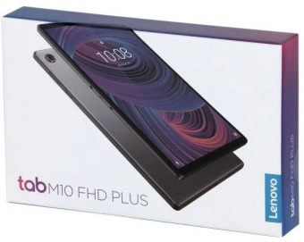 Планшет Lenovo Tab M10 Plus TB-X606X Helio P22T (2.3) 8C RAM4Gb ROM128Gb 10.3" IPS 1920x1200 3G 4G Android 9.0 серебристый 8Mpix 5Mpix BT GPS WiFi Touch microSD 256Gb 5000mAh от магазина РЭССИ