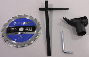 Циркулярная пила (дисковая) Зубр ПДП-55 1300Вт (ручная) от магазина РЭССИ