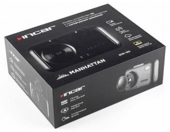 Видеорегистратор с радар-детектором Incar SDR-180 GPS черный от магазина РЭССИ