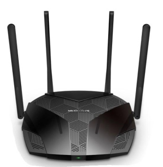 Роутер беспроводной Mercusys MR1800X AX1800 10/100/1000BASE-TX черный от магазина РЭССИ