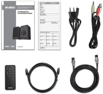 Колонки Sven MC-30 2.0 черный 200Вт BT от магазина РЭССИ