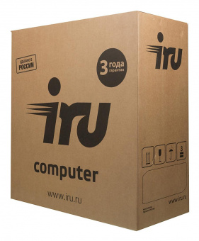 ПК IRU Home 225 MT Ryzen 5 3400G (3.7) 8Gb SSD240Gb RX Vega 11 Free DOS GbitEth 400W черный от магазина РЭССИ