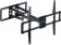 Картинка Кронштейн для телевизора Kromax ATLANTIS-75 черный 40"-90" макс.101кг настенный поворотно-выдвижной и наклонный от магазина РЭССИ Кронштейн для телевизора Kromax ATLANTIS-75 черный 40"-90" макс.101кг настенный поворотно-выдвижной и наклонный от магазина РЭССИ