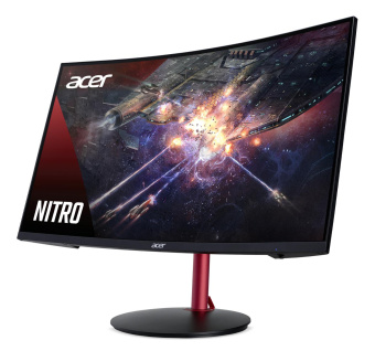 Монитор Acer 23.6" Nitro XZ242QPbmiiphx черный VA LED 16:9 HDMI M/M матовая HAS 400cd 178гр/178гр 1920x1080 144Hz FreeSync DP FHD 4.16кг от магазина РЭССИ