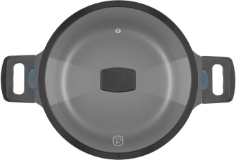 Кастрюля Rondell Weiser RDA-1556 3.9л. d=24см (с крышкой) черный от магазина РЭССИ