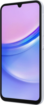 Смартфон Samsung SM-A155F Galaxy A15 256Gb 8Gb голубой моноблок 3G 4G 2Sim 6.5" 1080x2340 Android 14 50Mpix 802.11 a/b/g/n/ac NFC GPS GSM900/1800 GSM1900 TouchSc Micro SD max1024Gb от магазина РЭССИ
