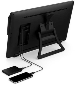 Графический планшет-монитор XPPen Artist 24 PRO USB Type-C/USB/HDMI черный от магазина РЭССИ