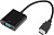 Переходник видео Premier 5-983B HDMI/VGA (f) 0.15м. черный от магазина РЭССИ