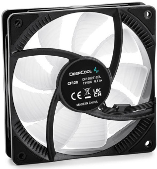Вентилятор Deepcool CF 120 ARGB 120x120x25mm черный 4-pin 17.8-27dB 159gr Ret (DP-FA-RGB-CF120-1) от магазина РЭССИ