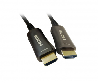Кабель аудио-видео Digma HDMI 2.0 AOC HDMI (m)/HDMI (m) 30м. Позолоченные контакты черный (BHP AOC 2.0-30) от магазина РЭССИ
