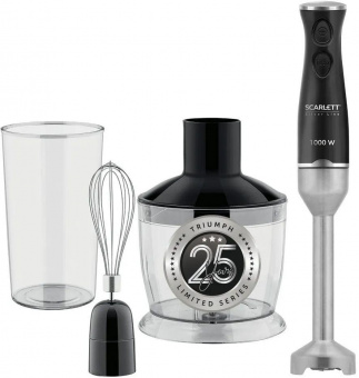 Блендер погружной Scarlett Silver Line SC-HB42F73 1000Вт черный от магазина РЭССИ