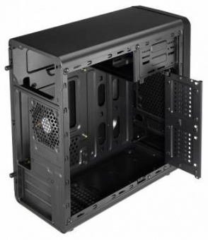 Корпус Aerocool Qs-182 черный без БП mATX 2x120mm 2xUSB2.0 1xUSB3.0 audio от магазина РЭССИ
