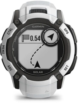 Смарт-часы Garmin Instinct 2X Solar 50мм 1" MIP корп.белый/черный рем.белый (010-02805-04) от магазина РЭССИ