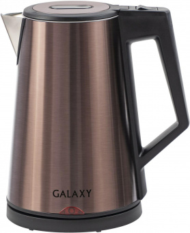 Чайник электрический Galaxy GL 0320 1.7л. 2000Вт бронзовый/черный (корпус: нержавеющая сталь/пластик) от магазина РЭССИ