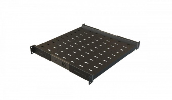 Полка выдвижная Hyperline TSS3-800-RAL9004 1U нагр.:20кг. 19" 800мм черный (упак.:1шт) от магазина РЭССИ