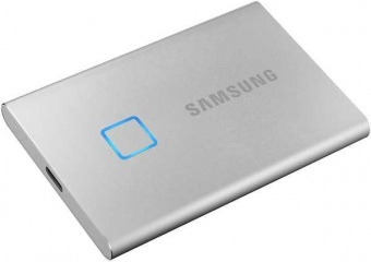 Накопитель SSD Samsung USB-C 2Tb MU-PC2T0S/WW T7 Touch 1.8" серый от магазина РЭССИ