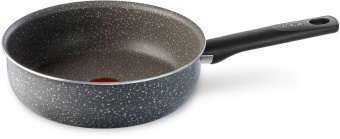 Сотейник Tefal Natural Cook 04211224 d=24см (с крышкой) серый (9100046099) от магазина РЭССИ