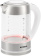Чайник электрический Hyundai HYK-S5807 1.7л. 2200Вт белый/серебристый корпус: стекло/металл от магазина РЭССИ