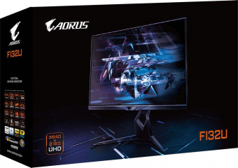 Монитор Gigabyte 31.5" Aorus FI32U черный IPS LED 1ms 16:9 HDMI HAS Piv 350cd 178гр/178гр 3840x2160 FreeSync Premium Pro DP 4K USB 10.9кг от магазина РЭССИ