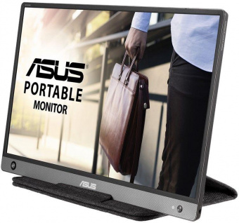 Монитор Asus 15.6" Portable MB16AH темно-серый IPS LED 16:9 HDMI M/M матовая 250cd 178гр/178гр 1920x1080 FHD USB 0.73кг от магазина РЭССИ