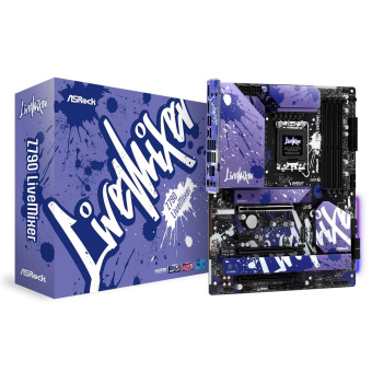 Материнская плата Asrock Z790 LIVEMIXER Soc-1700 Intel Z790 4xDDR5 ATX AC`97 8ch(7.1) 2.5Gg RAID+HDMI+DP от магазина РЭССИ