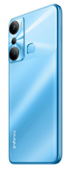 Смартфон Infinix X665E Hot 20i 128Gb 4Gb голубой моноблок 3G 4G 2Sim 6.6" 720x1612 Android 12 13Mpix 802.11 a/b/g/n/ac GPS GSM900/1800 GSM1900 TouchSc FM A-GPS microSD max512Gb от магазина РЭССИ