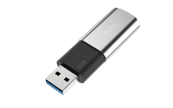 Флеш Диск Netac 1000GB US2 NT03US2N-001T-32SL USB3.1 черный/серебристый от магазина РЭССИ
