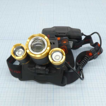 Фонарь аккум.налобный UltraFlash E1333 от магазина РЭССИ