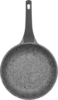Сковорода Rondell Granit Carrara RDA-1844 круглая 24см покрытие: Quantum2 ручка несъемная (без крышки) серый от магазина РЭССИ