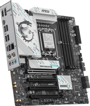 Материнская плата MSI B860M GAMING PLUS WIFI Soc-1851 Intel B860 4xDDR5 mATX AC`97 8ch(7.1) 5Gigabit RAID+HDMI+DP от магазина РЭССИ