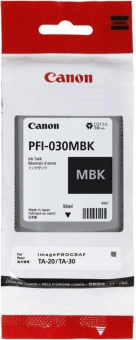 Картридж струйный Canon PFI-030MBK 3488C001 черный матовый (55мл) для Canon imagePROGRAF TA-20, TA-30, TM-240, TM-340. от магазина РЭССИ