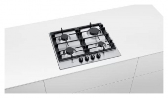 Газовая варочная поверхность Bosch Serie 6 PCP6A5B90 нержавеющая сталь от магазина РЭССИ