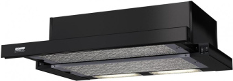 Вытяжка встраиваемая Krona Kamilla 600 черный управление: кнопочное (1 мотор) от магазина РЭССИ