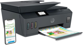 МФУ струйный HP Smart Tank 615 AIO (Y0F71A) A4 WiFi BT USB черный от магазина РЭССИ