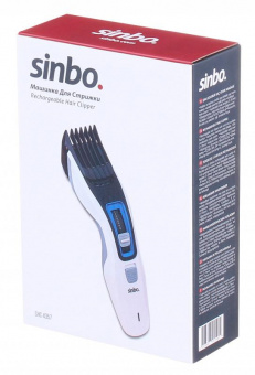 Машинка для стрижки Sinbo SHC 4357 белый/черный (насадок в компл:1шт) от магазина РЭССИ