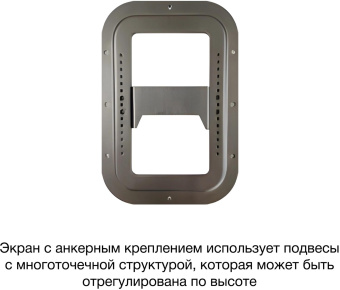 Экран на раме Cactus 127x224см Alr Expert CS-PSALRE-224X127-WM 16:9 настенный натяжной черный от магазина РЭССИ