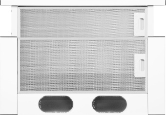 Вытяжка встраиваемая Weissgauff TEL 600 EW белый управление: кнопочное (1 мотор) от магазина РЭССИ