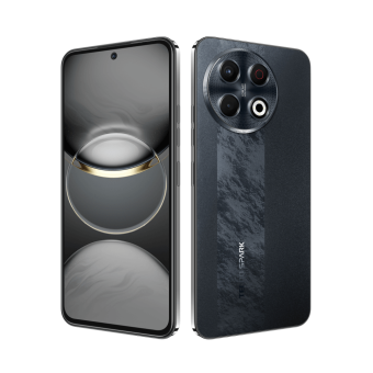 Смартфон Tecno Spark 30 Pro 128Gb 8Gb черный моноблок 3G 4G 6.67" 720x1600 Android 14 108Mpix 802.11 a/b/g/n/ac NFC GPS GSM900/1800 TouchSc Protect от магазина РЭССИ