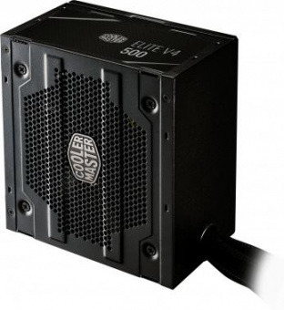 Блок питания Cooler Master ATX 500W Elite V4 80+ (24+4+4pin) APFC 120mm fan 5xSATA RTL от магазина РЭССИ