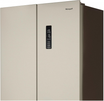 Холодильник Weissgauff WCD 450 Be NoFrost Inverter 2-хкамерн. бежевый (двухкамерный) от магазина РЭССИ