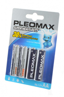 Элемент питания PLEOMAX R6 BL4 от магазина РЭССИ