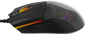 Мышь Оклик 714GM черный оптическая 3200dpi USB 7but (1620717) от магазина РЭССИ