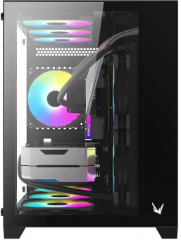 Корпус Formula Crystal Z5 черный без БП mATX 1x120mm 2xUSB2.0 1xUSB3.0 audio bott PSU от магазина РЭССИ