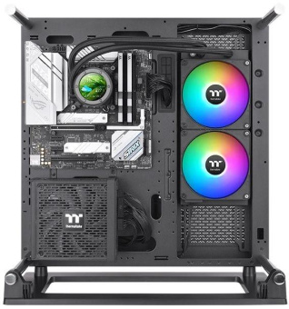 Система водяного охлаждения Thermaltake TH280 V2 Ultra EX ARGB Soc-AM5/AM4/1151/1200/1700 черный 4-pin 30.7dB Al+Cu LCD Ret (CL-W416-PL14SW-A) от магазина РЭССИ
