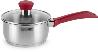 Ковш Rondell Strike RDS-811 0.9л. d=14см (с крышкой) стальной от магазина РЭССИ